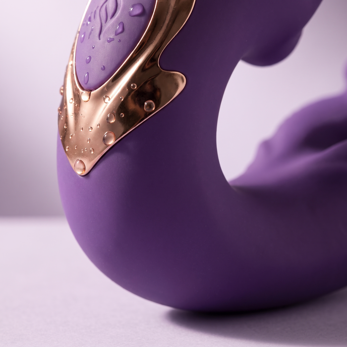 ÉLAN in Purple, silicone and rose-gold detail